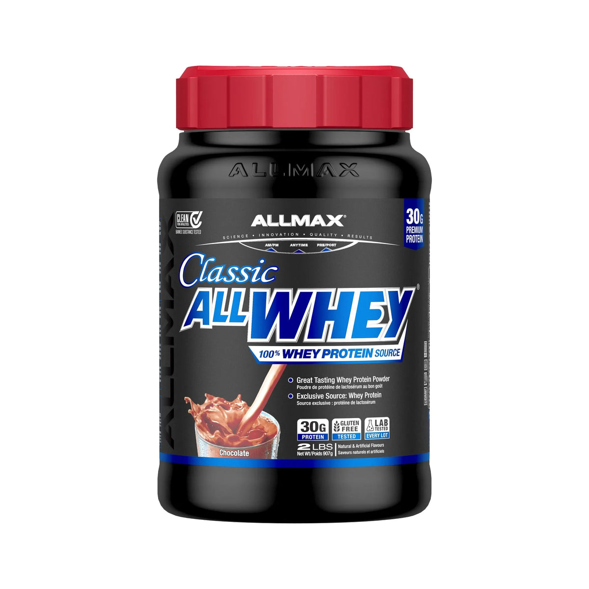 Classic AllWhey: 100% Whey Protein Source — 2 lb / Chocolate