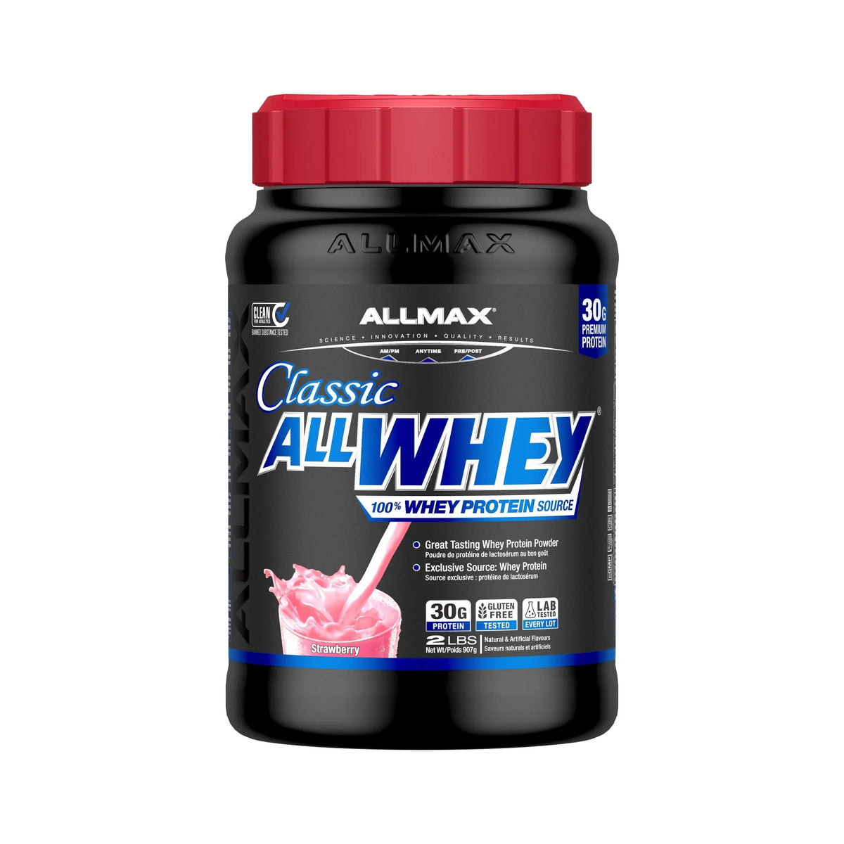 Classic AllWhey: 100% Whey Protein Source — 2 lb / Strawberry