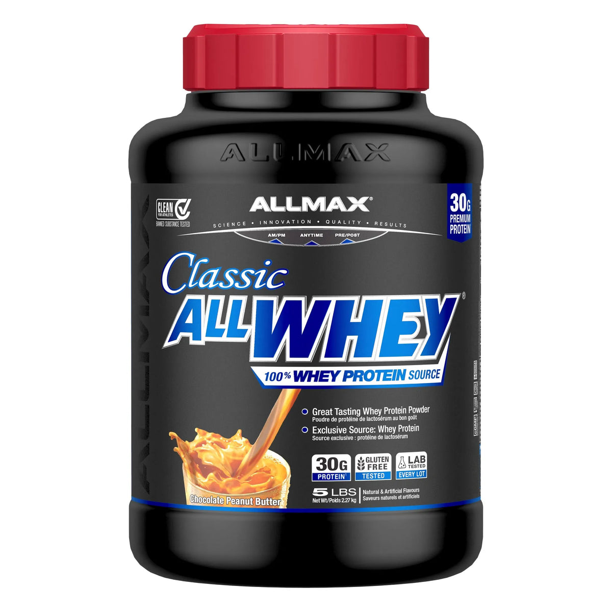 Classic AllWhey: 100% Whey Protein Source — 5 lb / Chocolate Peanut Butter