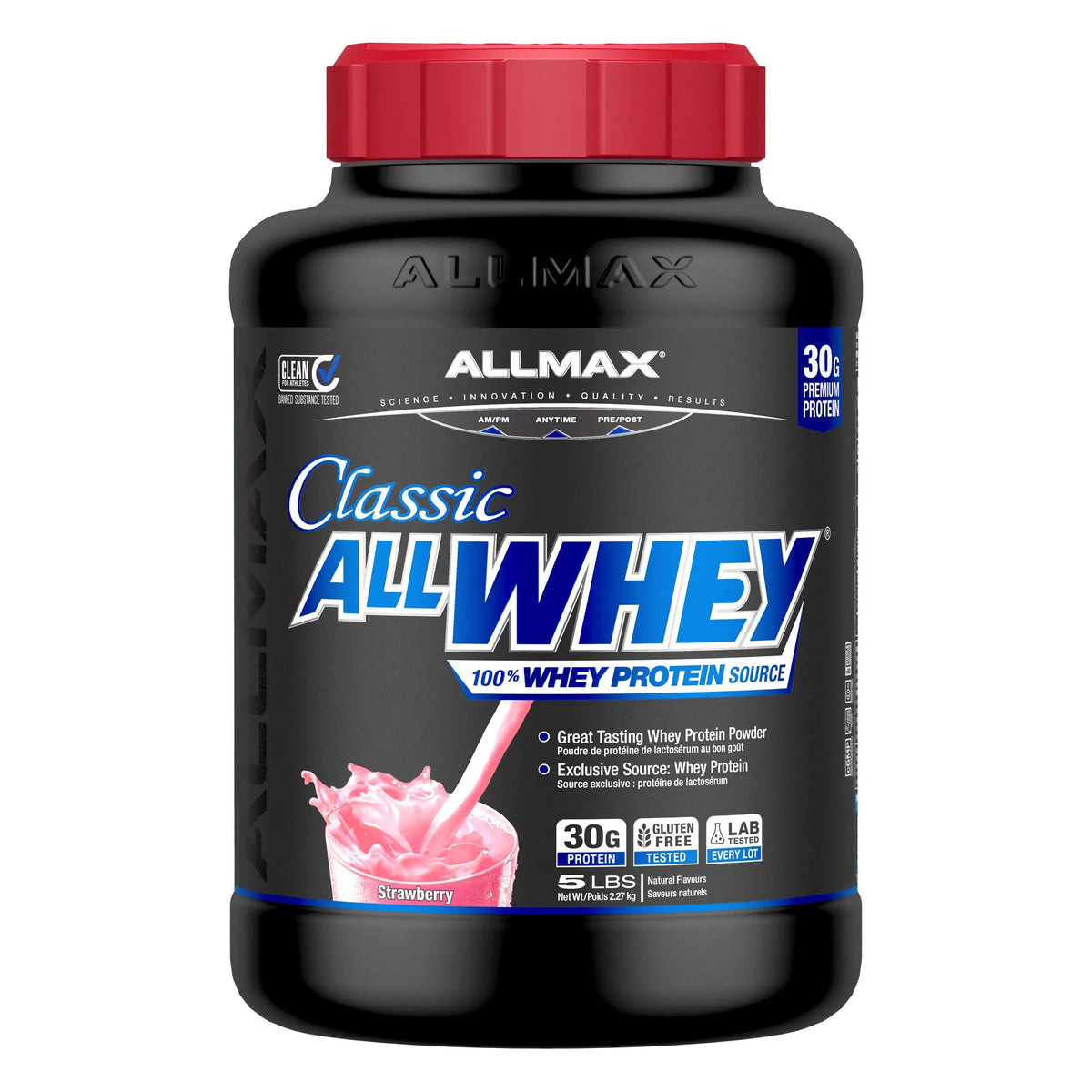 Classic AllWhey: 100% Whey Protein Source — 5 lb / Strawberry