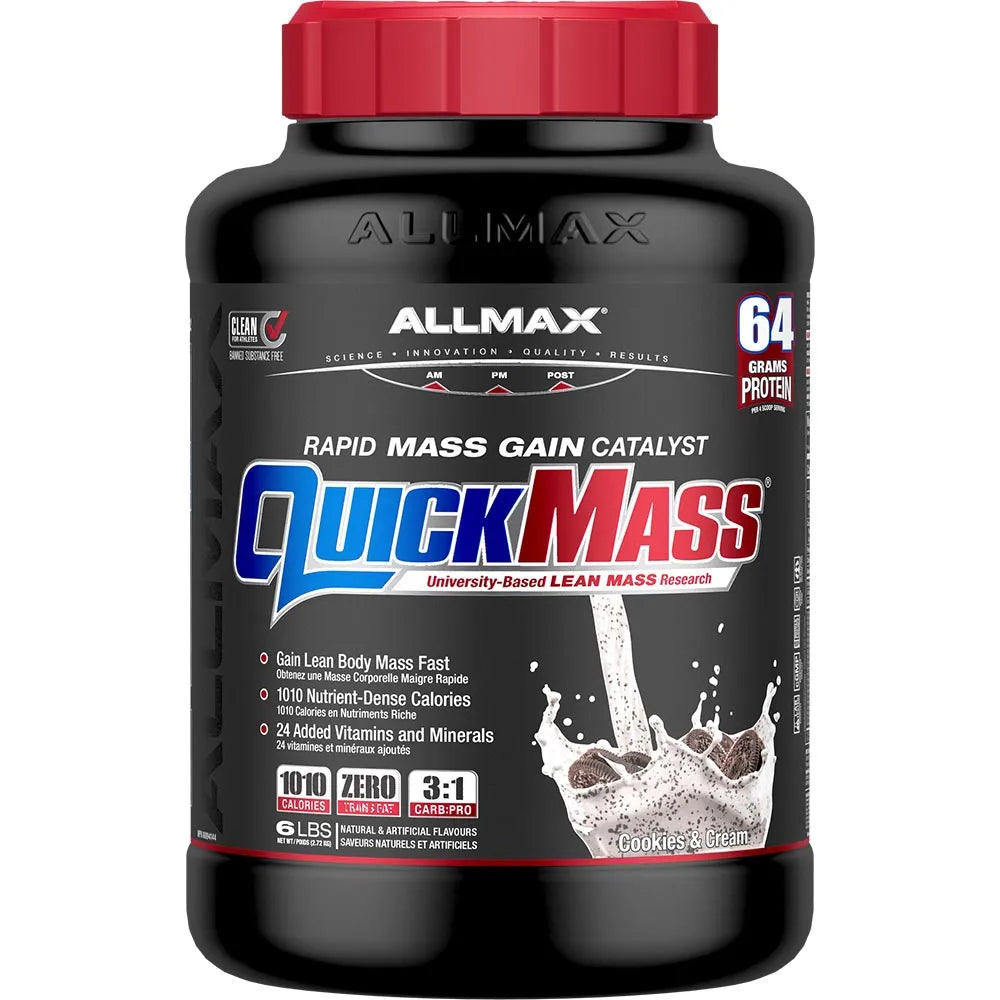 QuickMass Rapid Mass Gain Catalyst — 6 lbs / Cookies & Cream