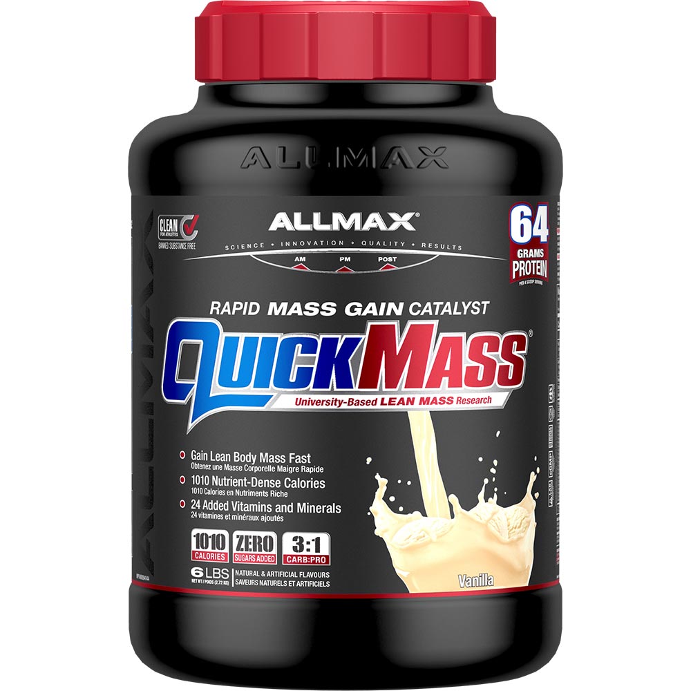 QuickMass Rapid Mass Gain Catalyst — 6 lbs / Vanilla