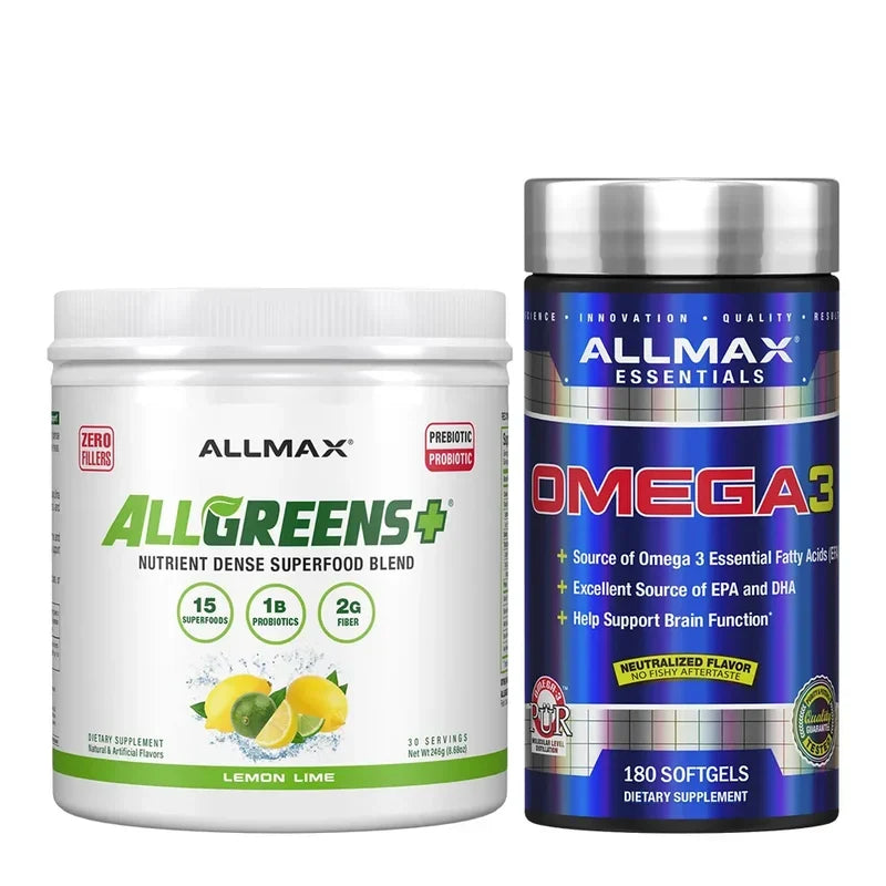 Greens + Omega Daily Stack