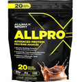 Allpro by ALLMAX Nutrition in Chocolate Flavor and 1.5lb Size.