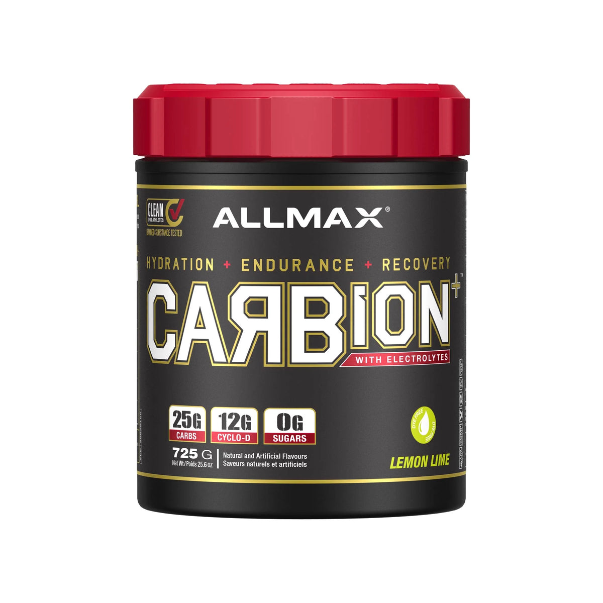 CARBION+ | Electrolyte Hydration Drink — 25 Servings / Lemon Lime