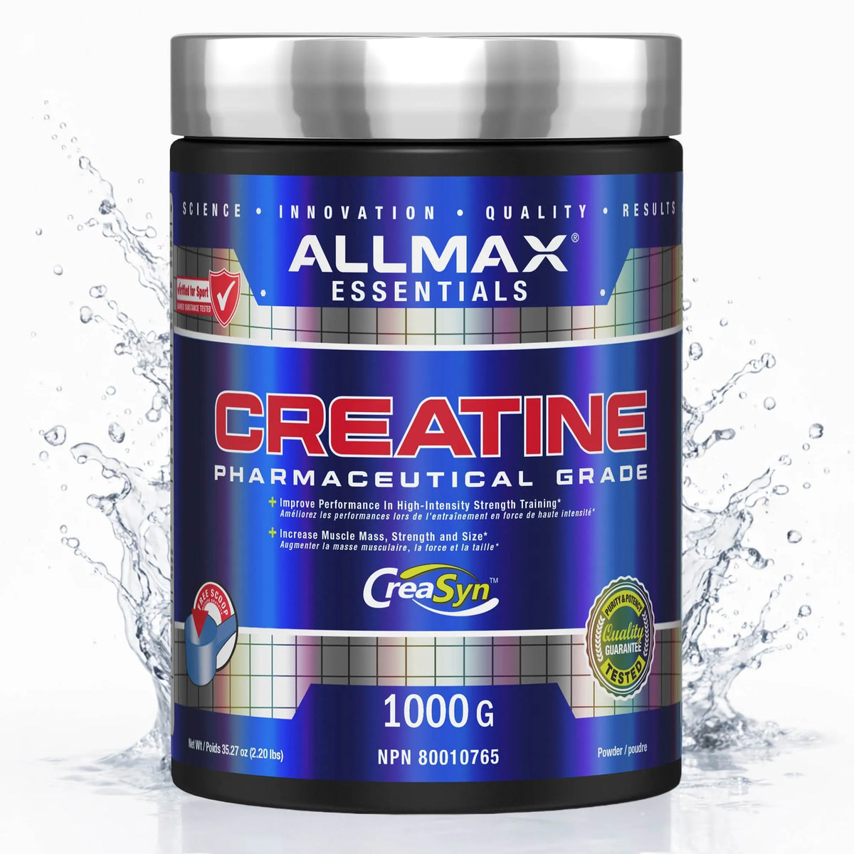 Creatine Monohydrate Powder — 1000 g