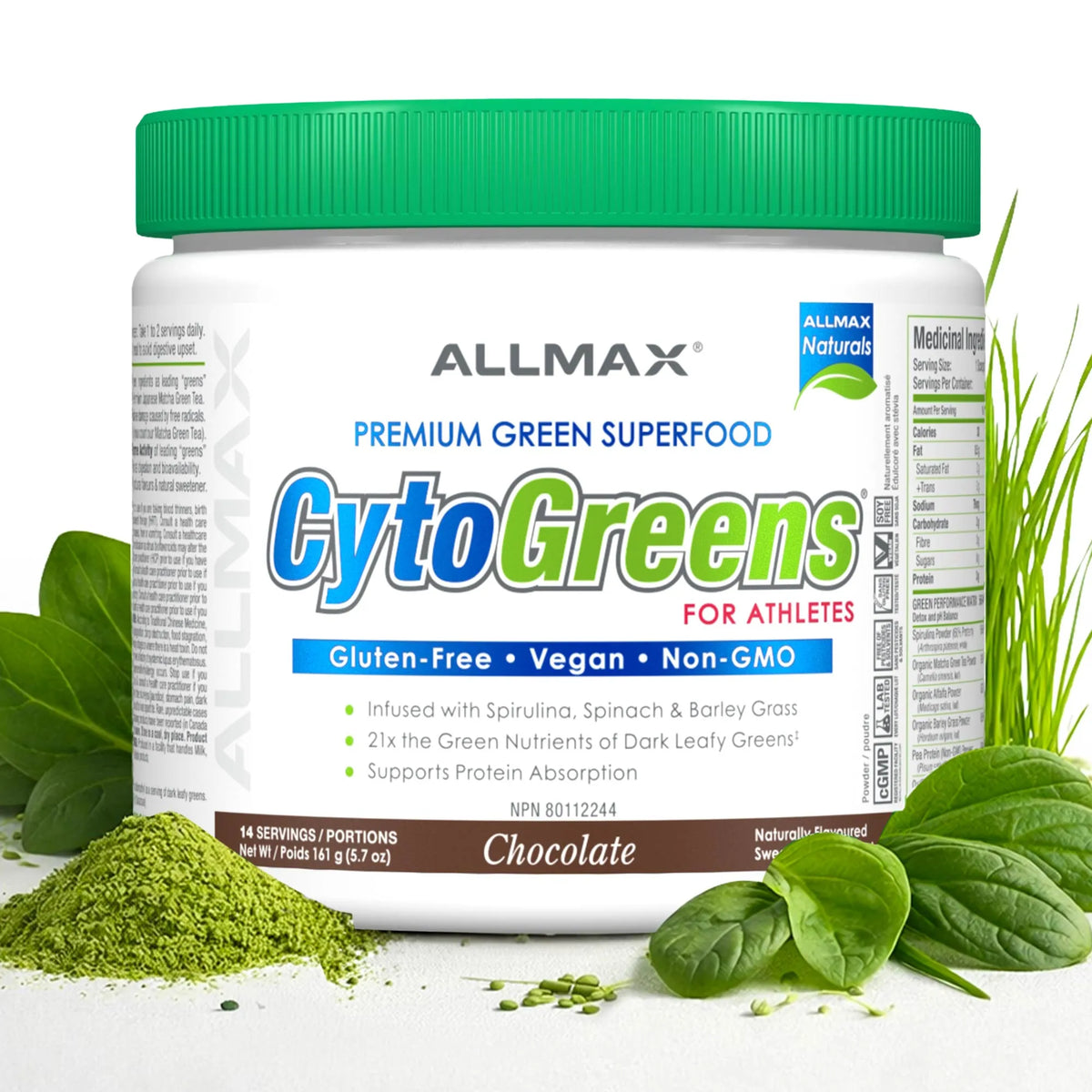 Cytogreens: Greens Powder — 14 Servings / Chocolate
