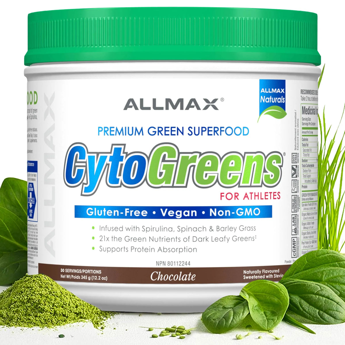 Cytogreens: Greens Powder — 30 Servings / Chocolate