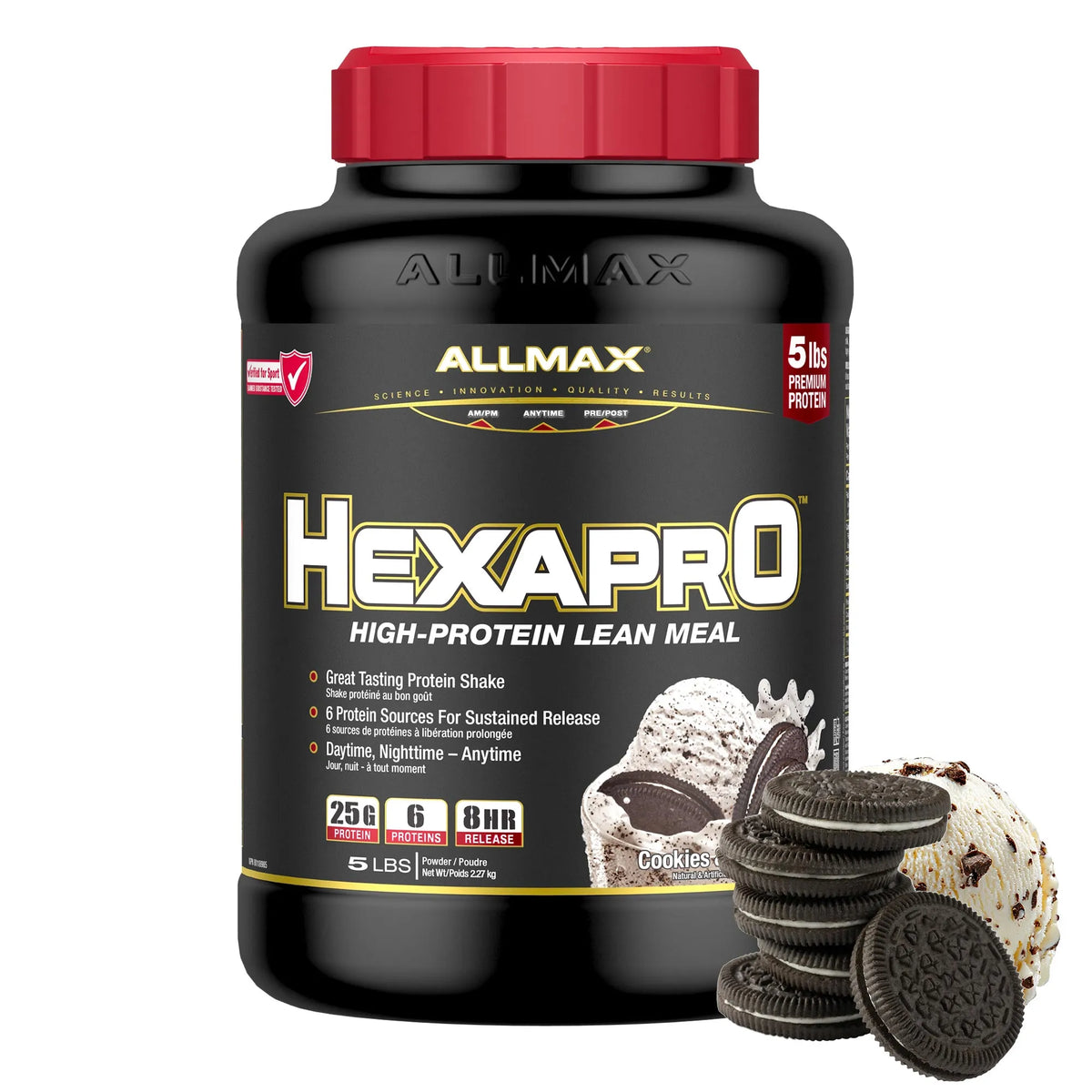 Hexapro: High Protein Lean Meal — 5 lb / Cookies & Cream