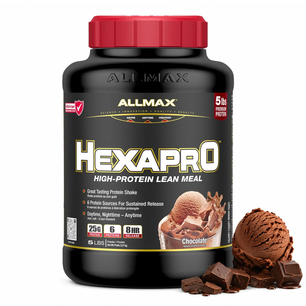 Hexapro: High Protein Lean Meal — 5 lb / Chocolate