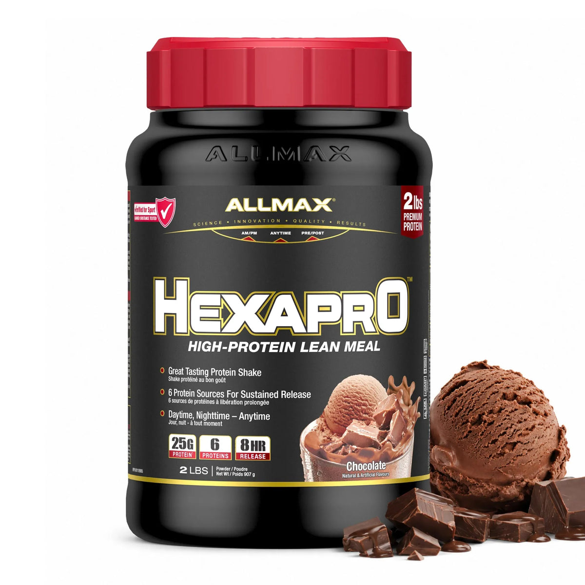 Hexapro: High Protein Lean Meal — 2 lb / Chocolate