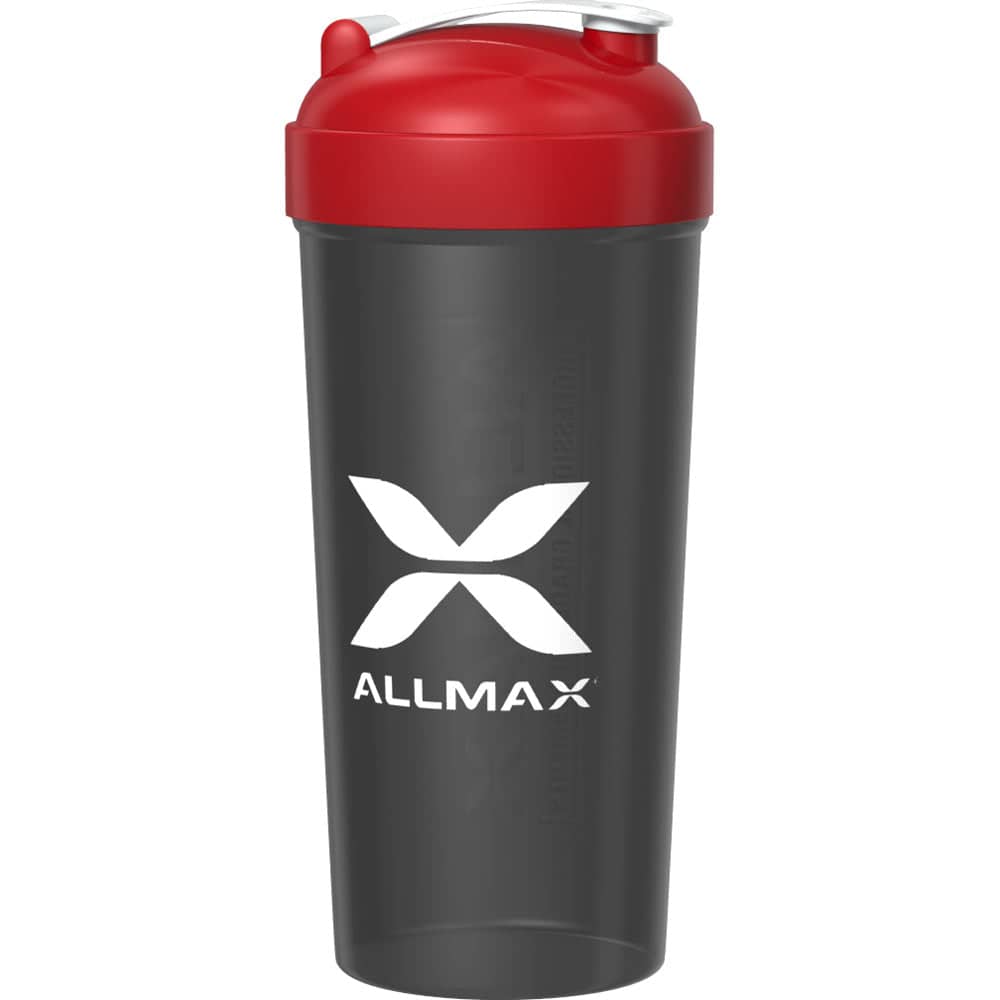Shaker Bottle (Red Lid) allmaxnutrition 25 oz (700 ml)